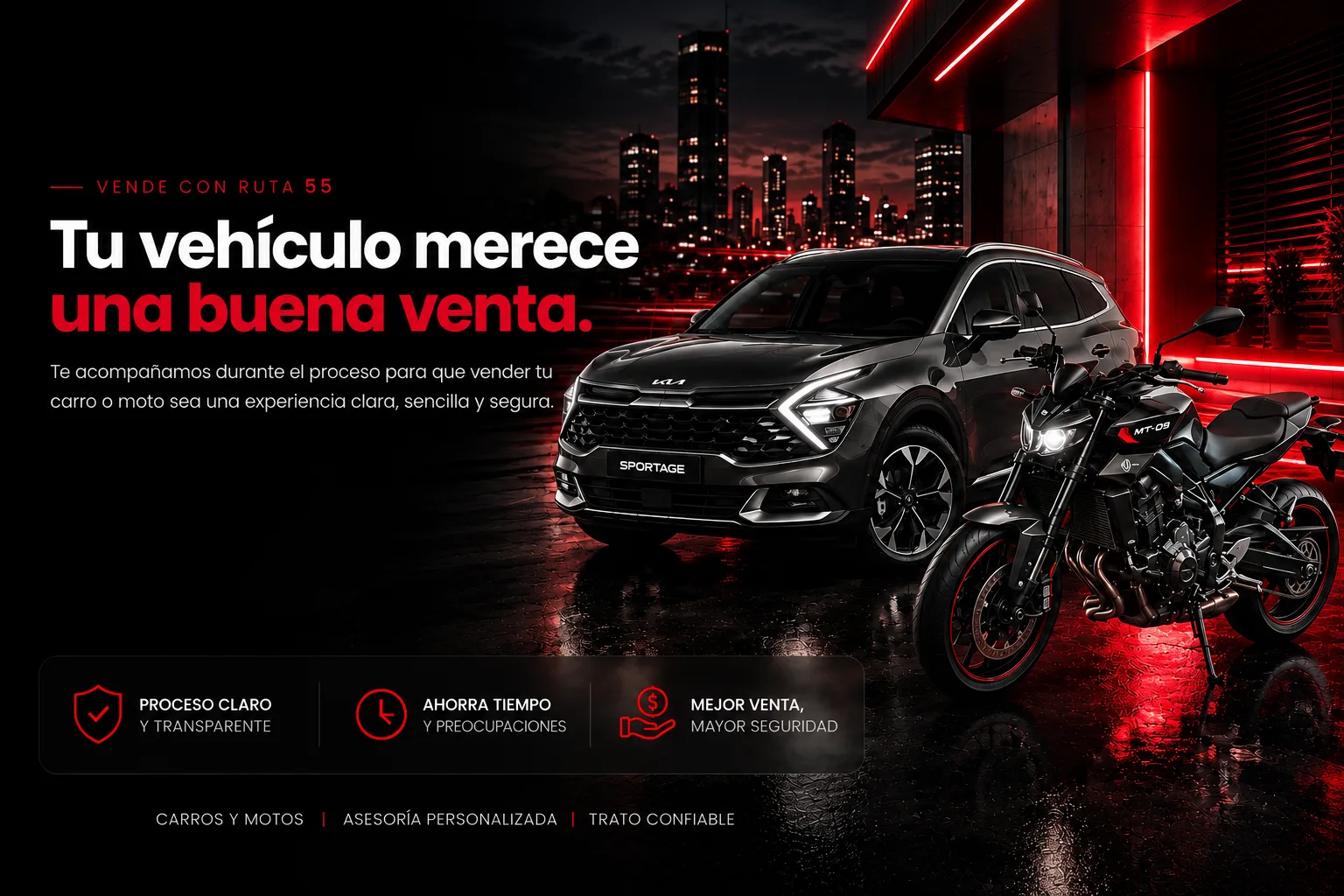Tu vehículo merece una buena venta - Ruta 55